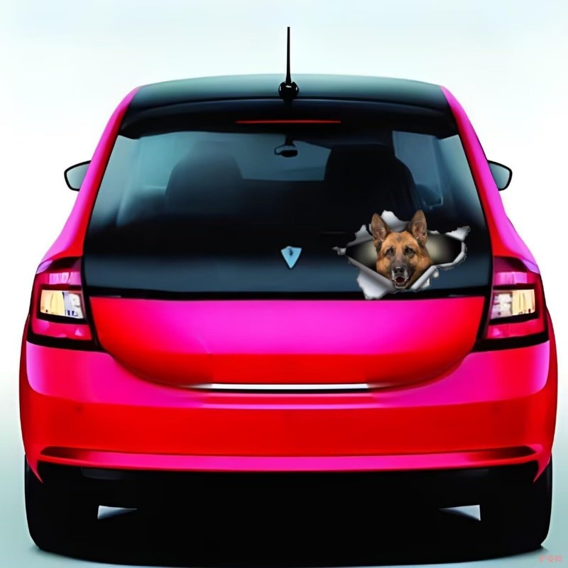 Car Stickers 18 cm German Shepherd Car Sticker German Shepherd