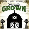 Locally Grown - 2024 12-Month Wall Calendar