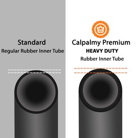 CALPALMY (2 Pack) 20" x 1.75/1.95/2.125" Kids Bike Replacement Inner Tubes - Replacement with 32mm Schrader Valve Compatible with Titan Racing Junior Range Bikes and 20-Inch Kids Bikes