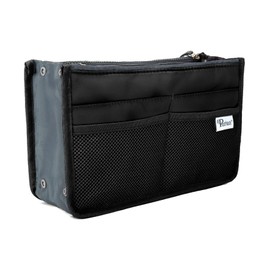 Periea Handtaschen Organizer - Taschen Organisator - Chelsy - Klein, Mittel & Groß (Schwarz, Mittel)