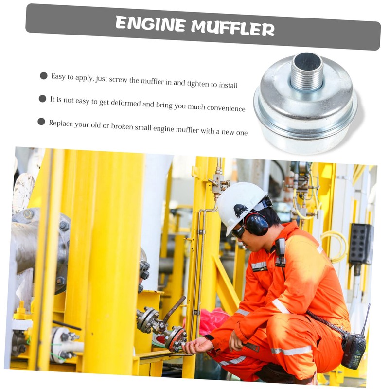 CIYODO Replacement Small Engine Muffler 299106 for 3. 4hp Easy