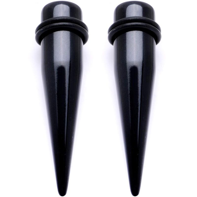 Body Candy Unisex Ear Gauges Stretching Kit Straight Tapers for