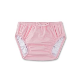 Sanetta Swimming Nappy Pink | Practical and Sustainable Swim Briefs Made from Recycled Polyester Mix for Girls Swimwear for Babies, pink