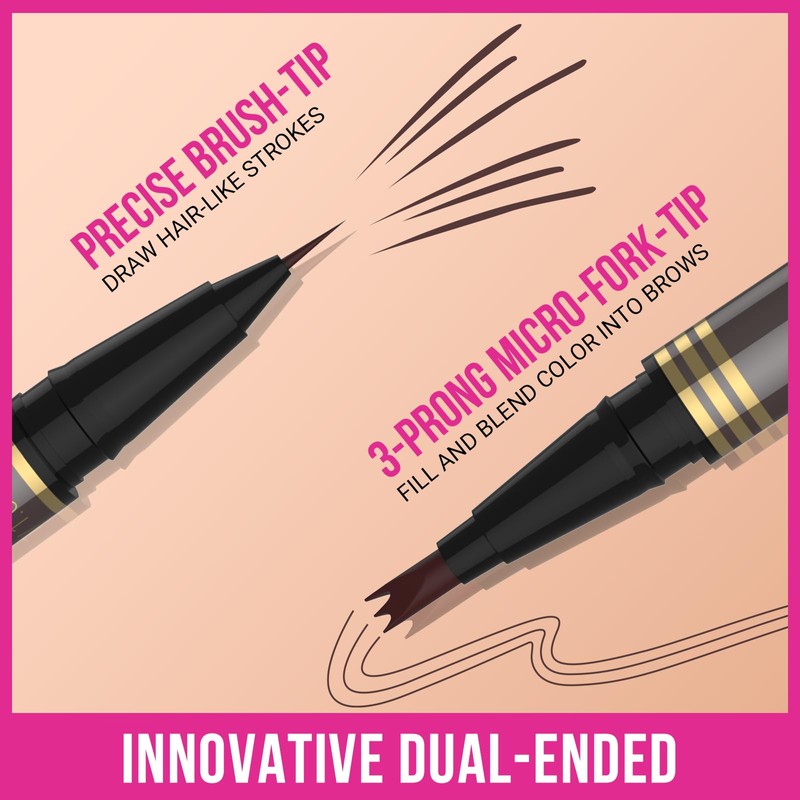 iMethod Microblading Eyebrow Pencil - Eyebrow Pencil 2-in-1 Dual-Ended Eyebrow