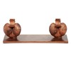 Magic Wand Display Stand with Griffins (Copper)