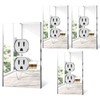 5.5 x 3.5 Inch Mirror Light Switch Covers Outlet Covers