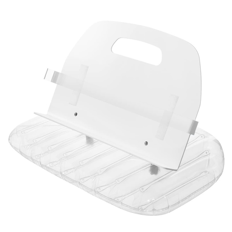 Floating Book/Tablet Caddy for Bath, Pool, and Hot Tub (Clear)