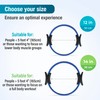 Beenax Pilates Ring - Double Handle Exercise Circle, Fitness Magic