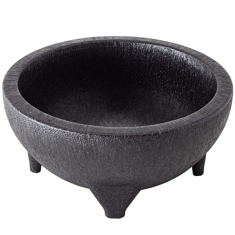 Restaurantware-56 Ounce Salsa Bowl, 1 3-Legged Design Molcajete Bowl -