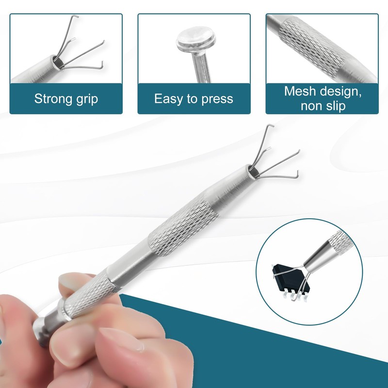 2 Pcs Piercing Ball Grabber Tool, Jewelry Pickup Tools with
