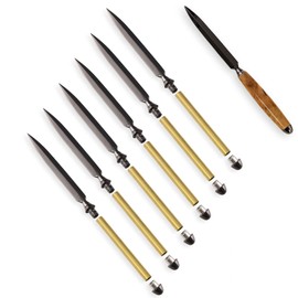 Legacy Woodturning, Letter Opener Project Kit - Gun Metal Finish, 6 Pack