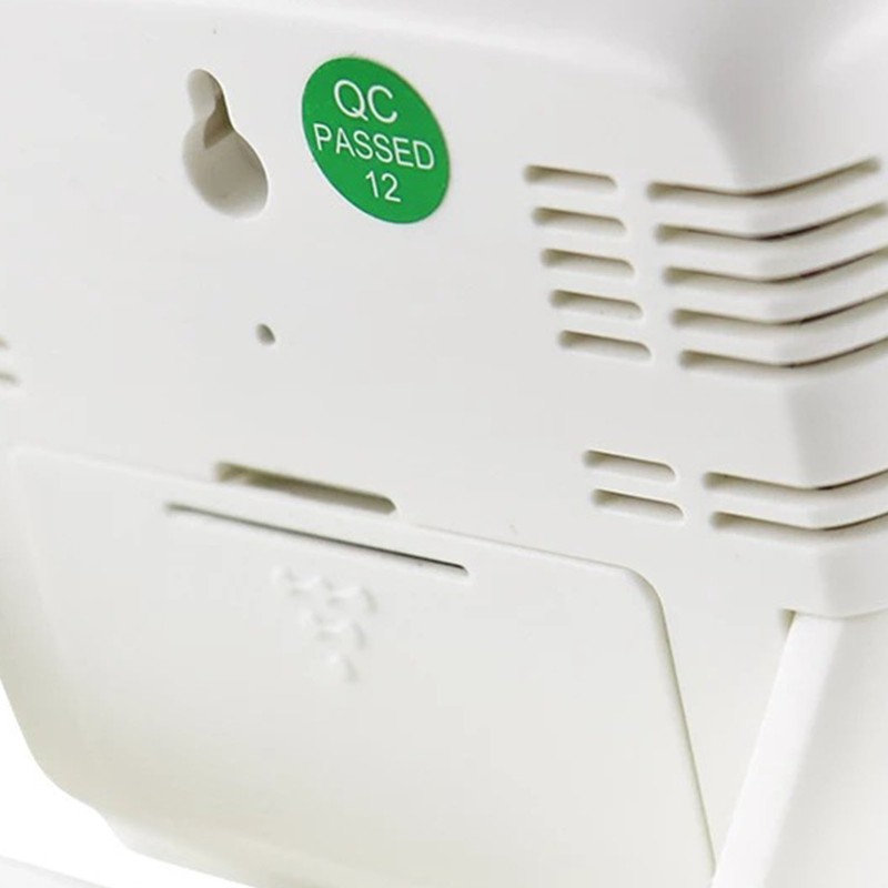 Indoor Temperature Humidity Meter Smile Face Model Alarm Date Display