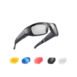 OhO Smart Camera Sunlasses, Full HD 1080P Polarized Sunglasses with 256GB Built-in Memory for Outdoor Sport, Men/Women