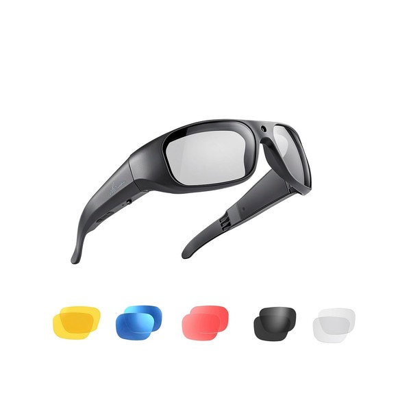 OhO Smart Camera Sunlasses, Full HD 1080P Polarized Sunglasses with