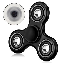 WELLVO Fidget Spinner 1Pcs for Kids Adults, Sensory Fidgets Toys for Anxiety Stress Relief ADHD Autism, Mini Cool Fidget Toy Spinners for Classroom Prizes Birthday Gifts Boys Girls