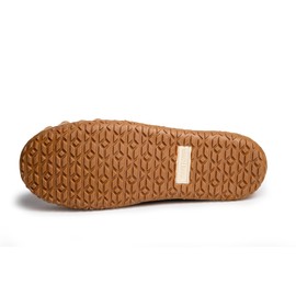 Minnetonka Women's Ultimate Sheepskin Slipper, Tan, Size 6