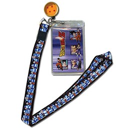 Dragon Ball GE Animation GE-37548 Z Gohan, Goku, Vegeta & Trunks Lanyard