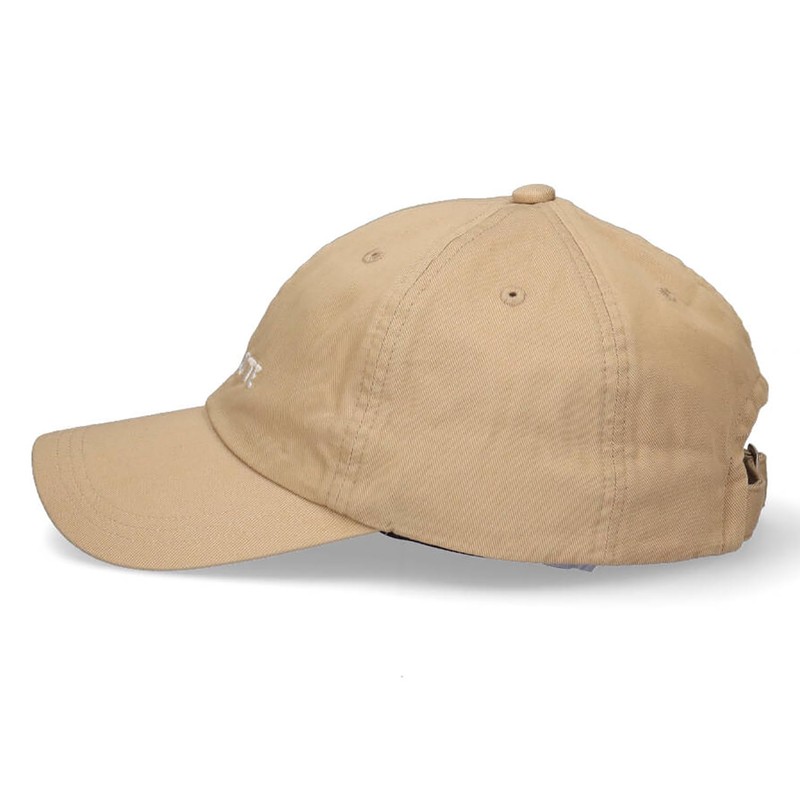 Lacoste Logo Cotton Basic Cap (Beige)