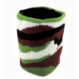 NOVELTY GIANT WWW.NOVELTYGIANT.COM Set of 2 Camo Terrycloth Wristband Sweatbands