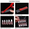 Noverlife 10PCS Press On Nail Storage Box, 2.6x2.6 inch /