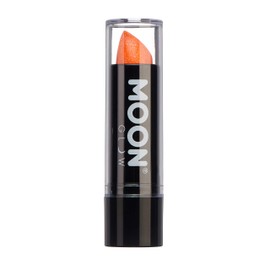 Moon Glow - 5 g neon UV glitter lipstick - orange - glows brightly in UV light