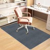 HAODEMI Office Chair Mat Carpet Floor Mat Gaming Desk Mat