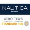 Nautica Zigzag Bath Towel, 100% Cotton, 70 x 140 cm,