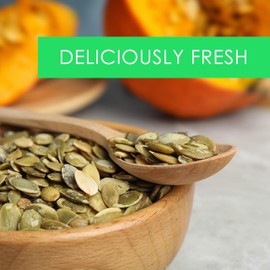 Pumpkin Seeds Pepitas 2 Pounds Roasted & Lightly Salted | High-Protein Healthy Snack | Resealable Bag for Freshness | Perfect for Salads, Baking, Trail Mix & Recipes | Vegan, Keto-Friendly | Jaybee’s Nuts