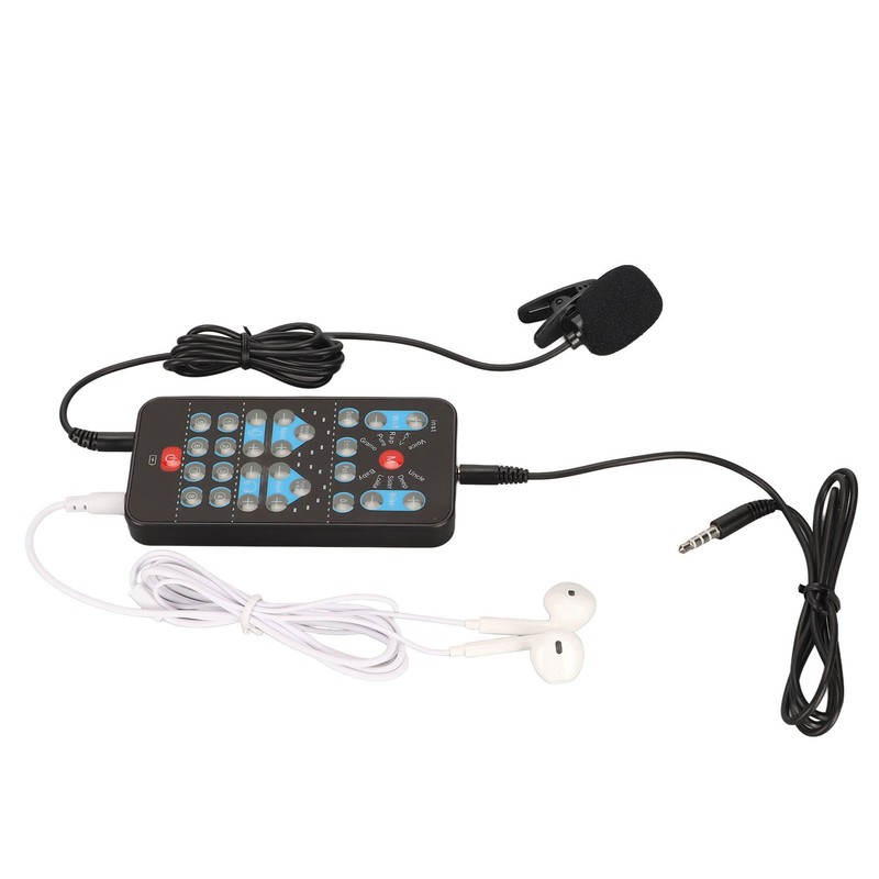 Handheld Voice Changer ABS Portable Multifunctional Sound Disguiser with 8