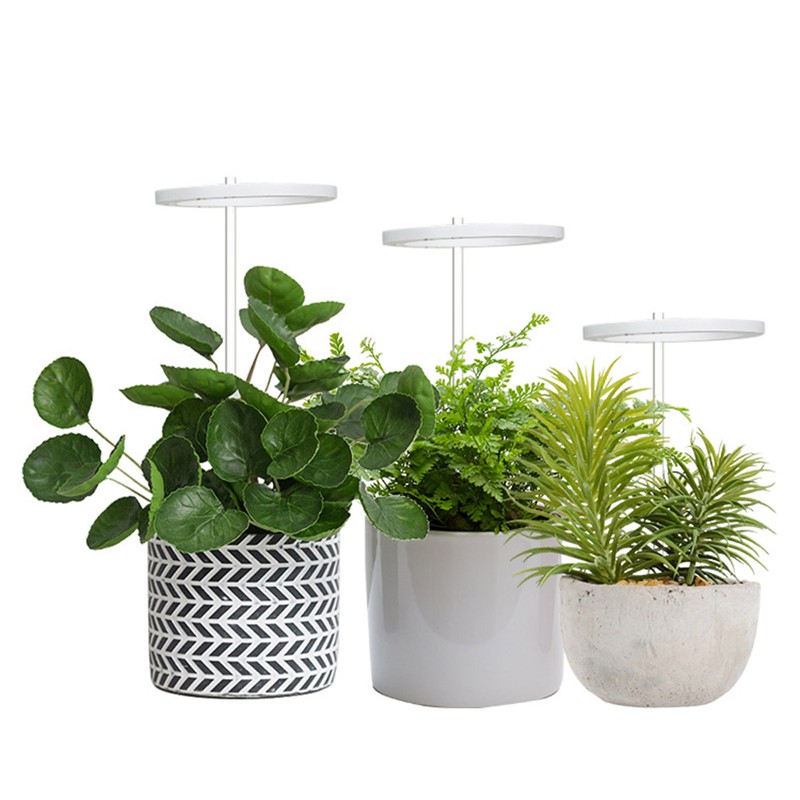 LED Plant Grow Light 5 Dimmable Modes 4 Head Timing