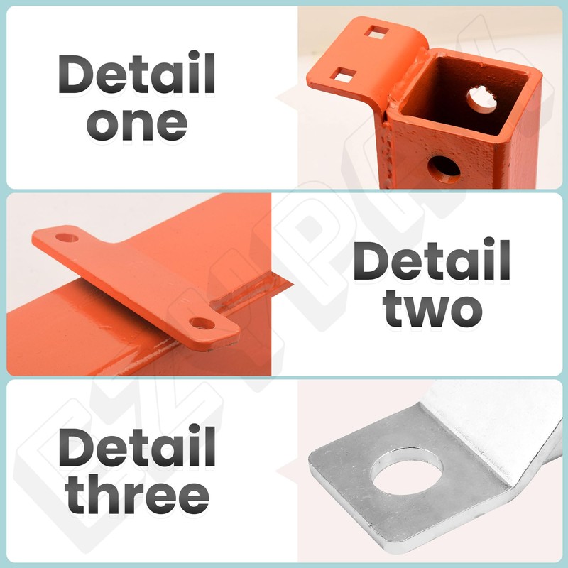 2" Rear Hitch 093-1129-00 Compatible with Bad Boy Rebels &