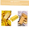 VILLFUL Gold Bar Shape Door Stopper Elegant Design for Home