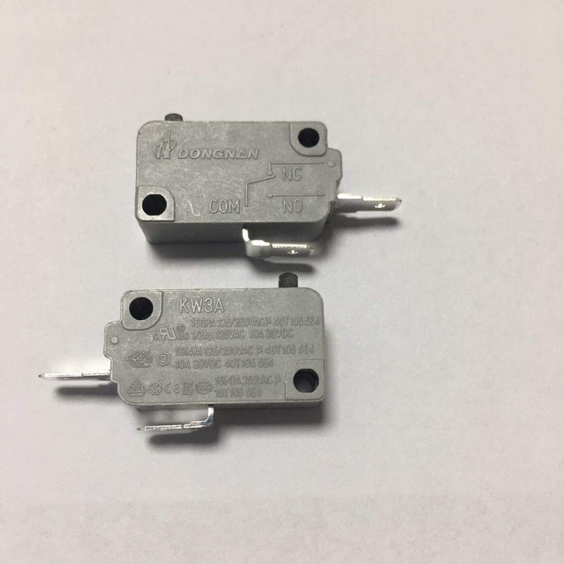 2Pcs KW3A Microwave Oven Door Micro Switch 125V/250V 16A Normally