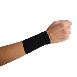 Tatjacket Tattoo Cover Up Concealer Sleeve, 2-PACK, Wrist or Instep coverage, UPF 50 Protection, Slip Free, for Men & Women (Unisex), BLACK, ONE SIZE