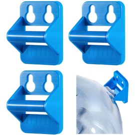Barydat 2 Pcs Ice Bucket Hanger Bracket Ice Bucket Hook Holder Compatible with Saf T Tote for Storage Sanitary Drying Management Accessory, Blue
