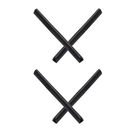 Mryok 2 Pair Replacement Earsocks Kits for Oakley Triggerman - Black & Black