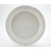 Super Rigid Paper Plates - Extra Strength White Disposable Bagasse