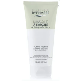 BYPHASSE - Anti-Imperfections - Masque à l'Argile - Peaux Mixtes à Grasses - 150 ml