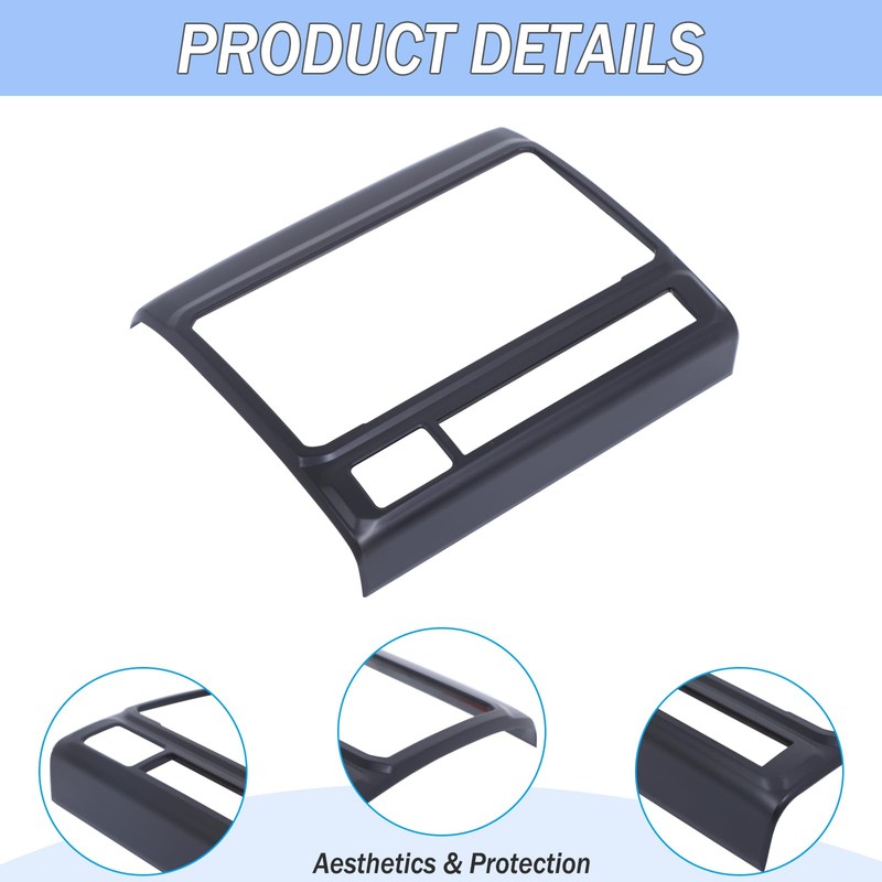 Aunginsy Center Console Navigation Panel Trim Cover Compatible with Toyota