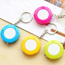 60 Inch Mini Tape Measure Retractable Tape Measure for Body Measuring Tailor Fabric Tape Measure with Push Button