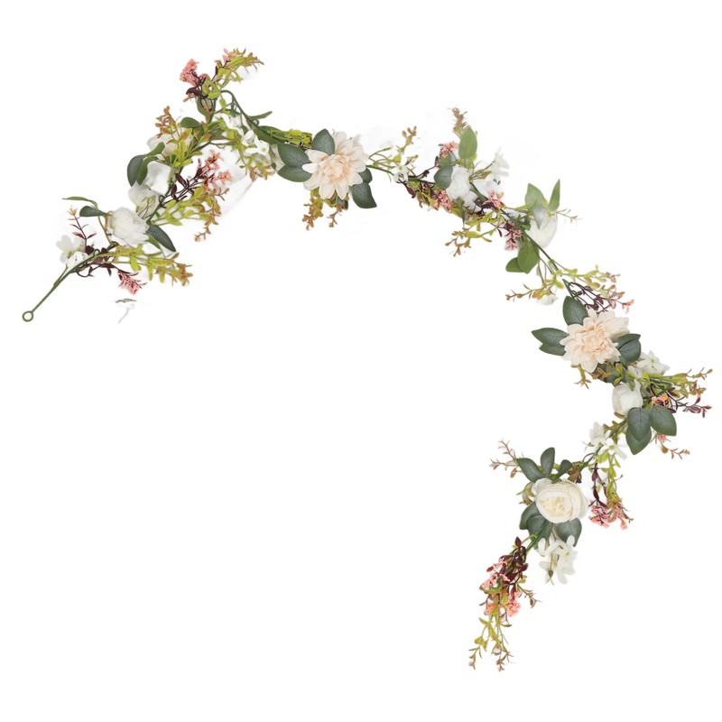 Artificial Rose Vine Garland Wedding Simulation Fake Flower Decoration for