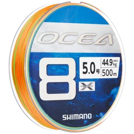 Shimano Osia 8 LD-A91S Fishing Line, 164.9 yd (500 m), No. 5.0, 5 Colors