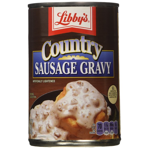 Libbys Country Sausage Gravy, 15 Ounce (Pack of 3)