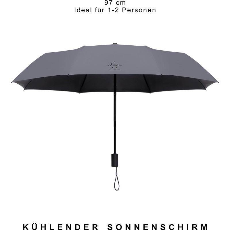 Ambra UV: Automatic Umbrella with UV Protection Windproof Pocket Umbrella