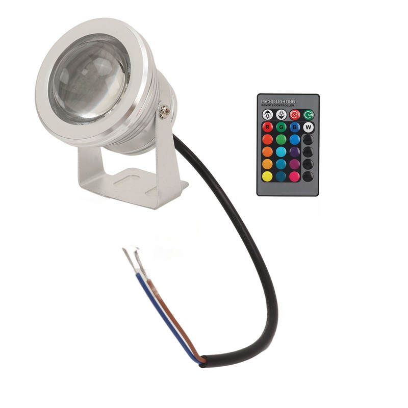 LED Pond Lights IP68 12V RGB Color Changing Submersible Lights
