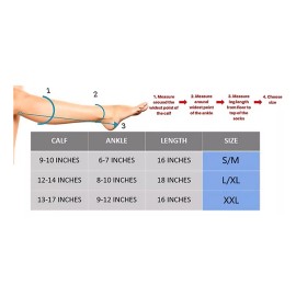 Viuti Medias Calcetín De Compresión Para Varices Circulación