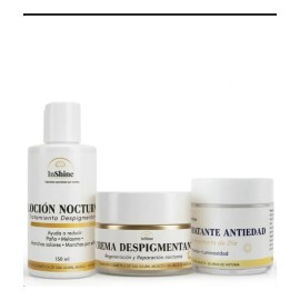 Tratamiento Desmanchador Quita Mancha Trio Paño Acne Melasma