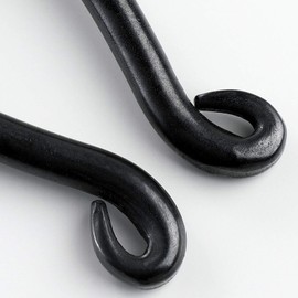 Wazakura 2PCS Japanese Ikebana Essential Tool Set Made in Japan - Ikenobo Scissors + 61mm Round Black Kenzan, Gardening and Floral Arrangement Kit