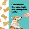 Wiggles & Wags 1 Soft Chews Peanut Butter Recipe Bone-Shaped