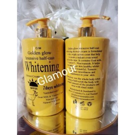 golden glow 1 bottle sale: Golden Glow Intensive shower gel. Spf 55. Goat milk & vit.C